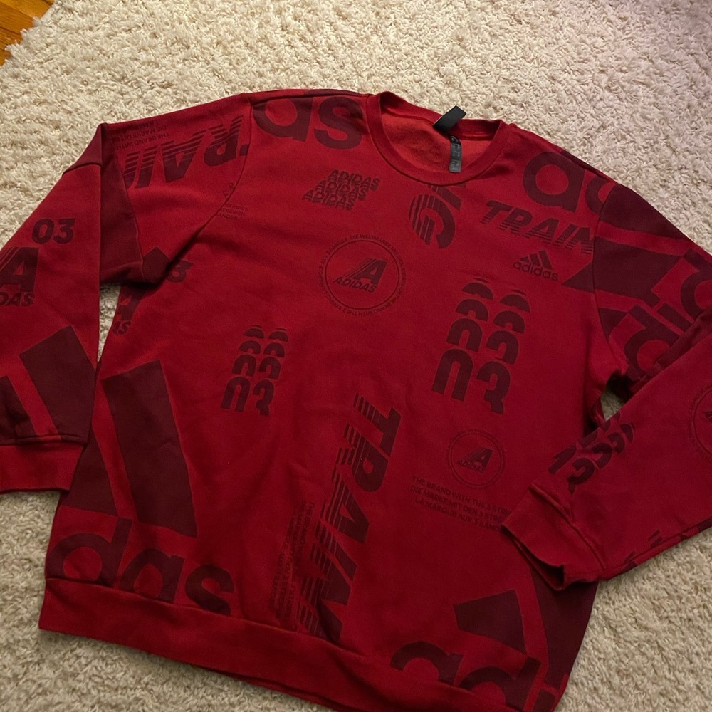 Adidas crew neck sweater